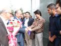 گزارش تصویری از استقبال دانشگاهیان و مردم شاهرود  از پروفسور علی اکبر جلالی  در دانشگاه صنعتی شاهرود
